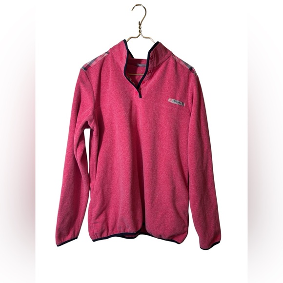 Columbia Jackets & Blazers - COLUMBIA | pullover jacket XL pink plaid